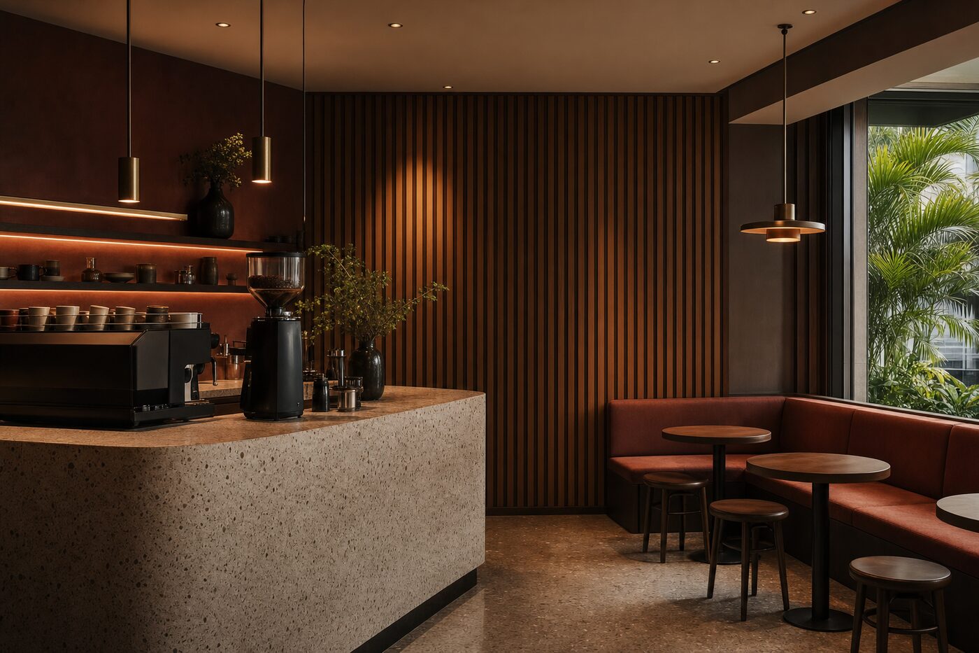 Commercial and FandB fit-out interior
