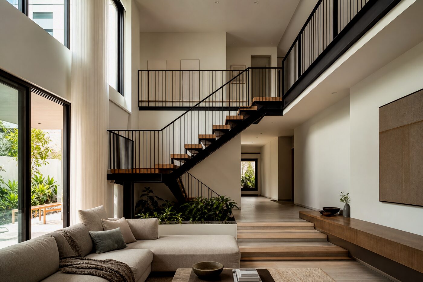 Landed property interior
